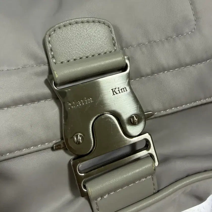 [BUNJANG] Matinkim Nylon Mini Buckle Bag Light Gray / 마뗑킴 나일론 미니 버클백 라이트 그레이