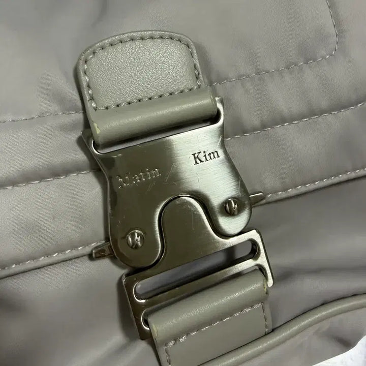 [BUNJANG] Matinkim Nylon Mini Buckle Bag Light Gray / 마뗑킴 나일론 미니 버클백 라이트 그레이