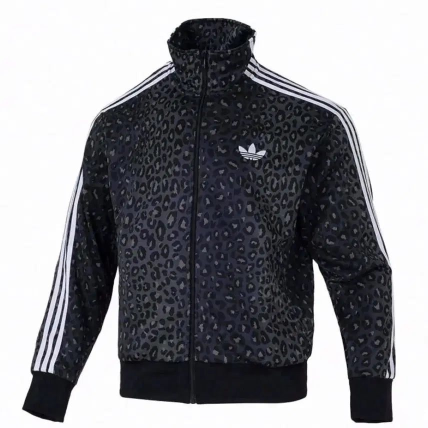 [BUNJANG] Adidas Firebird Track Top Zip-Up Jacket Leopard JV7579 / 아디다스 파이어버드 트랙탑 져지 집업 자켓 레오파드 JV7579