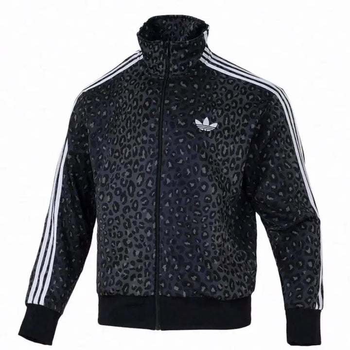 [BUNJANG] Adidas Firebird Track Top Zip-Up Jacket Leopard JV7579 / 아디다스 파이어버드 트랙탑 져지 집업 자켓 레오파드 JV7579
