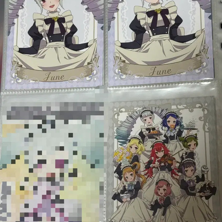 [BUNJANG] Kirby Prism Stone June Amo Cafe Suipara Collaboration Cafe Exclusive Postcard / 프리티리듬 프리즘스톤 쥬네 아모카페 스이파라 콜라보카페 특전 엽서 굿즈