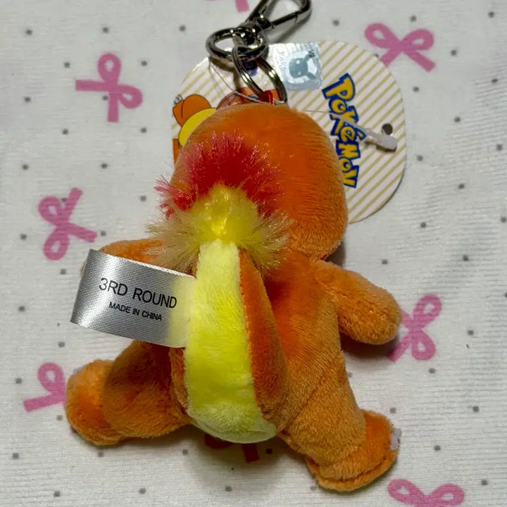 [BUNJANG] Pokemon Charmander Plush Keychain 8cm / 포켓몬스터 파이리 인형 키링 8cm 새상품