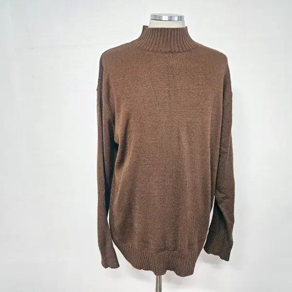 [BUNJANG] Celeb Half Turtleneck Knit / (105) Celeb 셀럽 하프 터들넥 니트  (free 105내외)