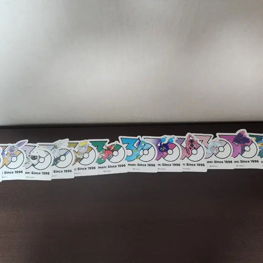 [SOLD OUT] 포켓몬 30주년 스티커 일괄 판매