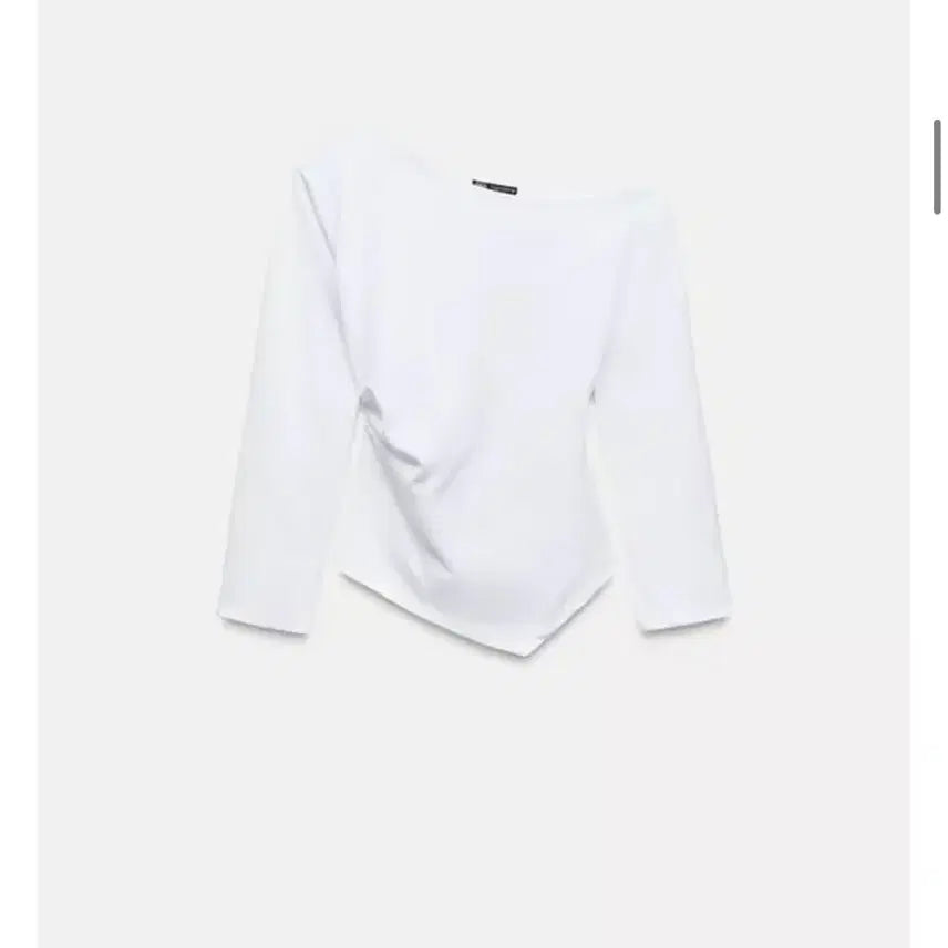 [BUNJANG] ZARA Shirring Detail Unbalanced Top / [택있는새제품] 단종상품 ZARA 셔링 디테일 언밸런스 탑 정가 39,9