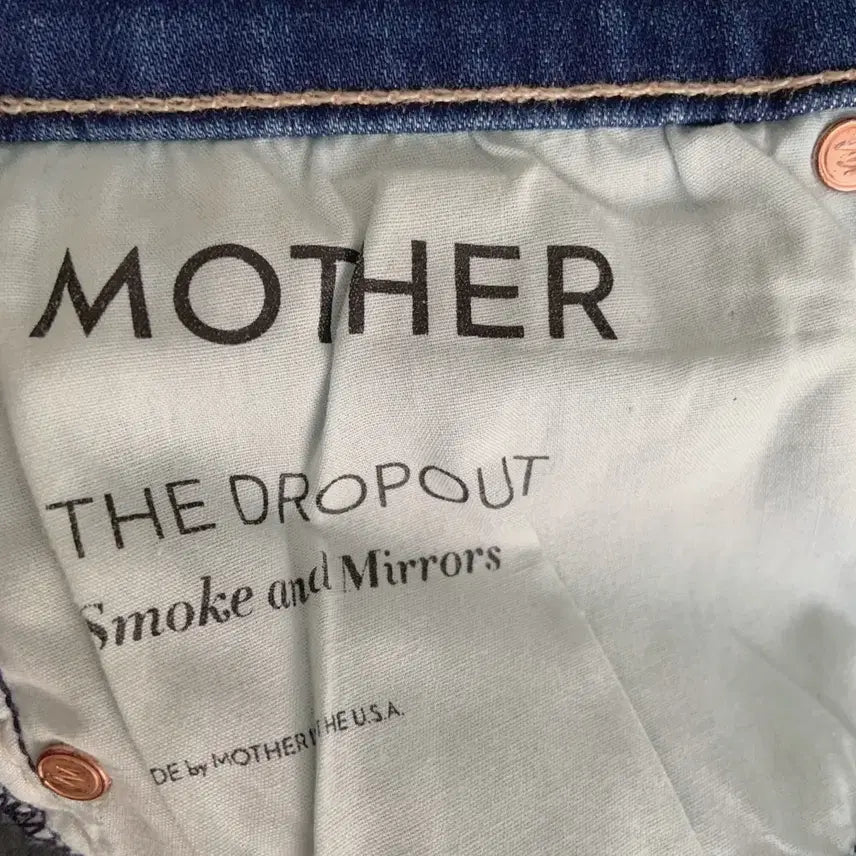 [BUNJANG] Mother Dropout Jeans / 25 마더 드롭아웃 청바지 데님