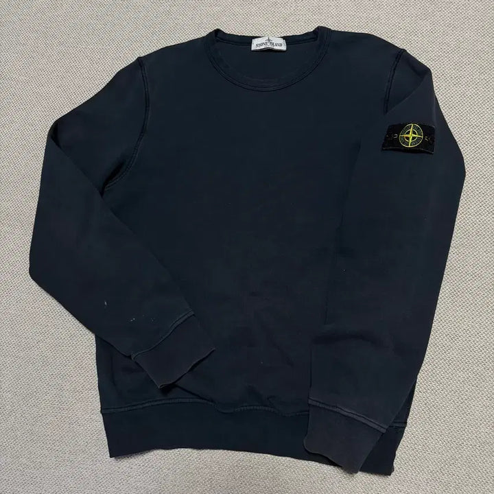 [BUNJANG] Stone Island Logo Patch Sweatshirt / 스톤아일랜드 와펜 맨투맨