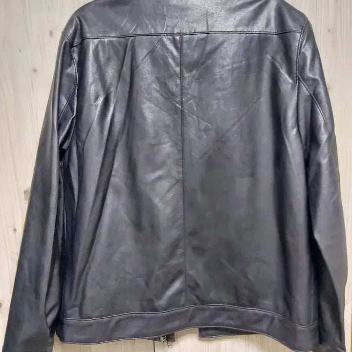 [BUNJANG] Cracker Black Leather Jacket / 크래커 블랙 레더 자켓