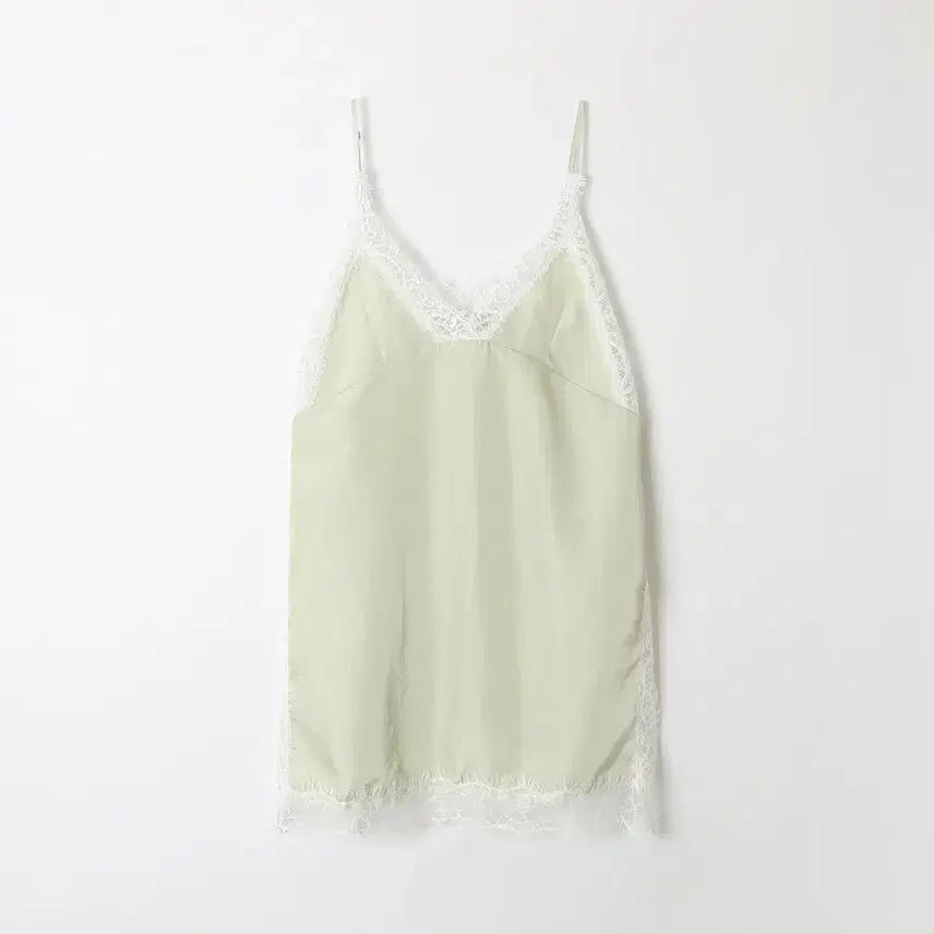 [BUNJANG] Reva Silky Lace Layered Slip Top / (새상품)르바 실키 레이스 레이어드 슬립 탑