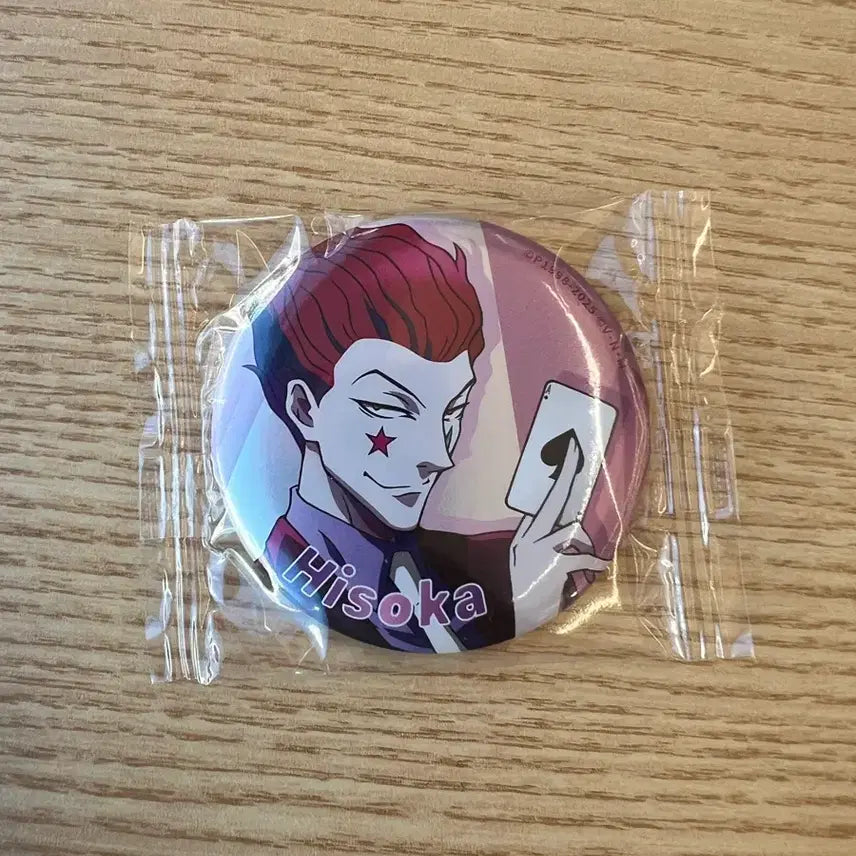 [BUNJANG] Hunter x Hunter Kurapika &amp; Hisoka Suit Can Badge Set / 헌터헌터 헌헌 캔뱃지 크라피카 히소카 정장 슈트