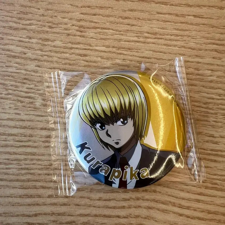[BUNJANG] Hunter x Hunter Kurapika &amp; Hisoka Suit Can Badge Set / 헌터헌터 헌헌 캔뱃지 크라피카 히소카 정장 슈트