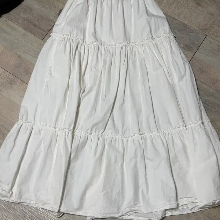 [BUNJANG] Banding Layered Long Skirt / 밴딩 캉캉 롱스커트 긴치마