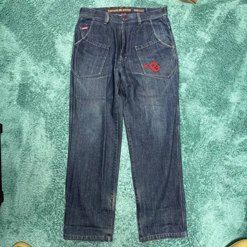 [BUNJANG] Vintage Denim Pants Size 34 / 빈티지 데님 팬츠 34 사이즈 확인