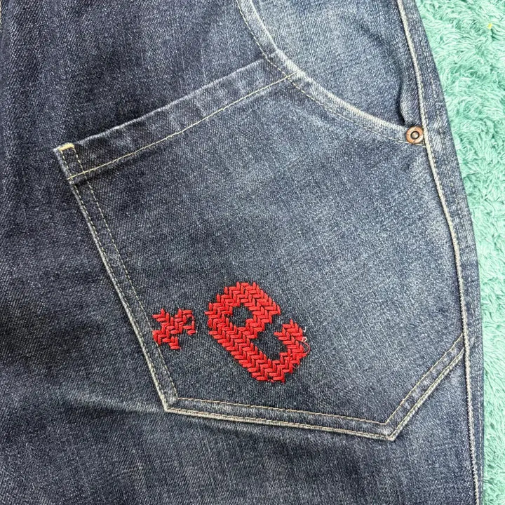 [BUNJANG] Vintage Denim Pants Size 34 / 빈티지 데님 팬츠 34 사이즈 확인