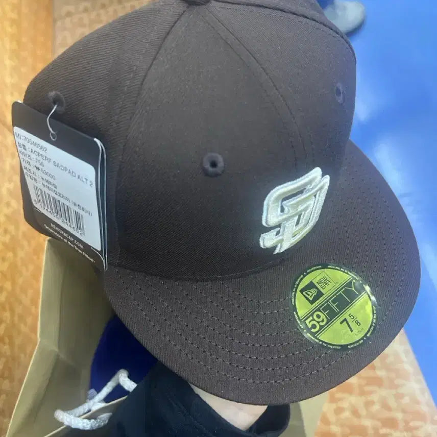 [BUNJANG] New Era MLB San Diego Padres Authentic Cap / (택 제거X, 새상품) 뉴에라 MLB 샌디에이고 파드리스 어센틱 캡 브라