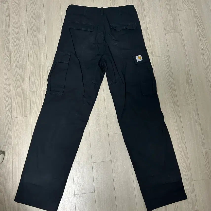 [BUNJANG] Carhartt WIP Columbia Ripstop Regular Cargo Pants Black / 칼하트 WIP 콜룸비아 립스탑 레귤러 카고 팬츠 블랙