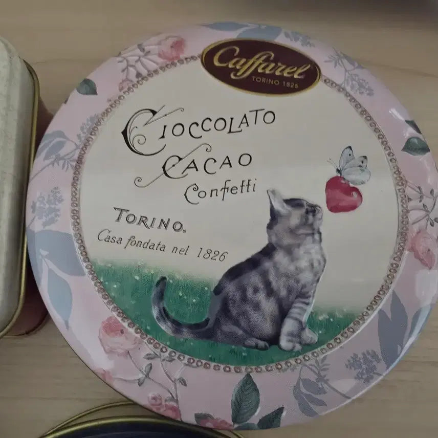 [BUNJANG] Caffarel Cat Design Tin Case Collection / 카파렐 고양이 디자인 틴케이스 모음