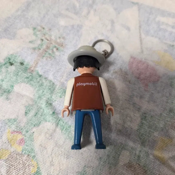 [BUNJANG] Playmobil Vintage Cowboy Keychain / Play Mobil 빈티지 카우보이 키링