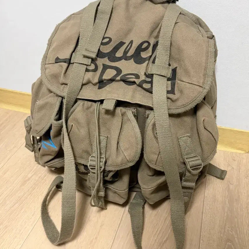[BUNJANG] Thisisneverthat x Grateful Dead Iconography Alice Pack - Mud / 디스이즈네버댓 X 그레이트풀 데드 아이코노그래피 백팩 머드