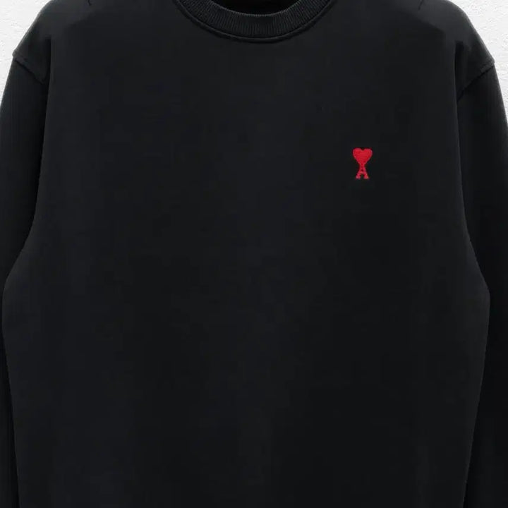[BUNJANG] AMI Paris Small Heart Sweatshirt Black XL / 아미 스몰하트 맨투맨 블랙 XL
