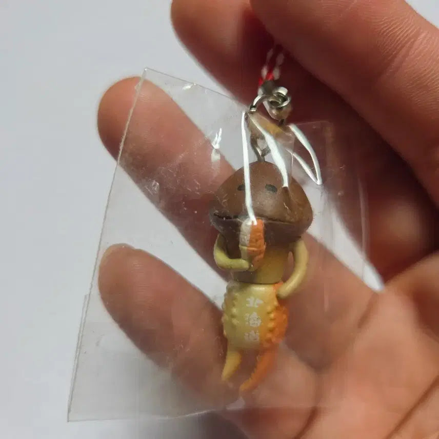 [BUNJANG] Mushroom Nameko Character Goods Doll Figure Strap Keychain / 고전 만화 캐릭터 굿즈 인형 피규어 버섯 나메코 스트랩 키링 게발톱