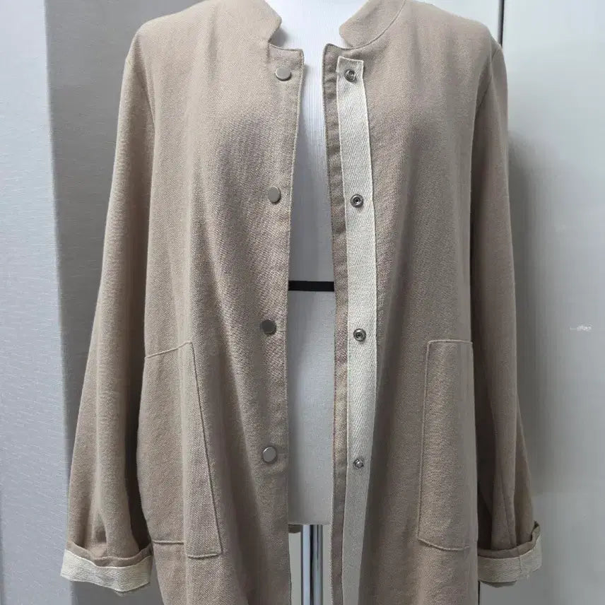 [BUNJANG] Beige Lightweight Jacket / 베이지 가벼운 자켓