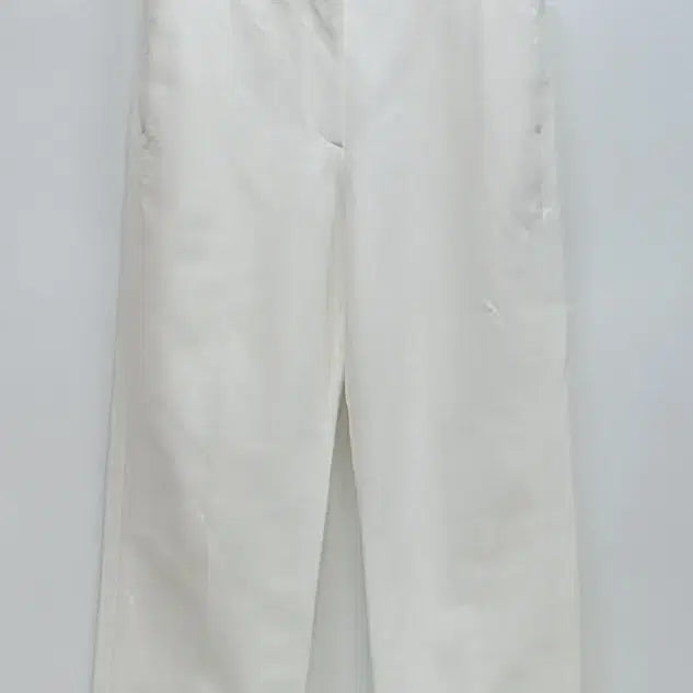 [BUNJANG] The Cashmere Cotton Pants - White / the CASHMRE 한섬 더캐시미어 코튼 팬츠 / 여 64-94 화이트