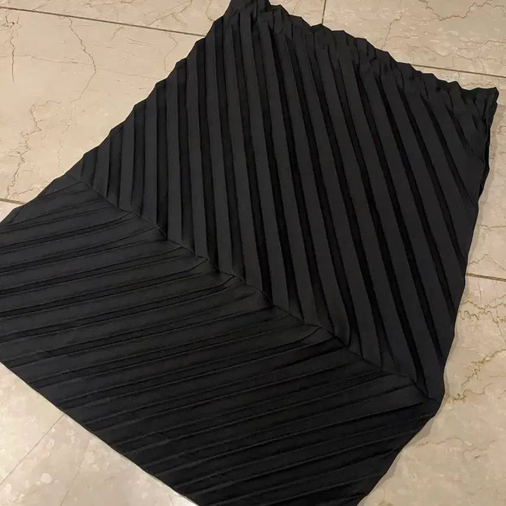 [BUNJANG] Issey Miyake Black Pleats Skirt / 이세이미야케 블랙 플리츠 스커트 프리사이즈 ISSEY MIYAKE me