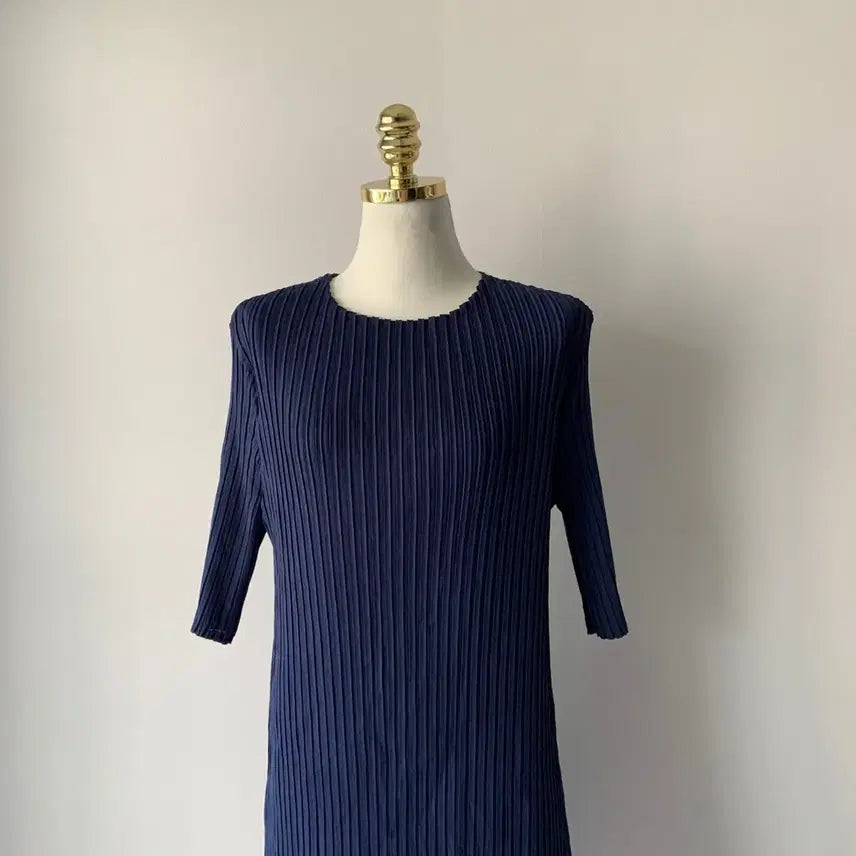 [BUNJANG] Pleats Please One-Piece Dress / 플리츠미 플리츠 원피스