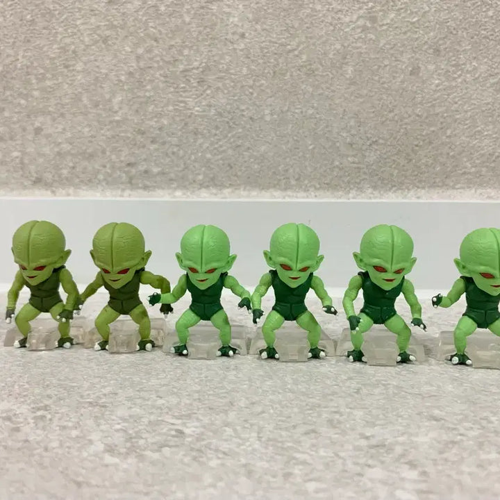 [BUNJANG] Dragon Ball Adverge ZaiBaeMan Figures Bundle Set / 드래곤볼 애드버지 재배맨 피규어 6개 모두 일괄