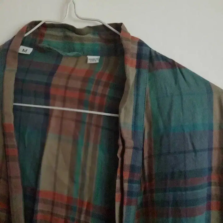 [BUNJANG] Polo Ralph Lauren Checked Long Cardigan M / 폴로 랄프로렌 체크 롱 가디건 M