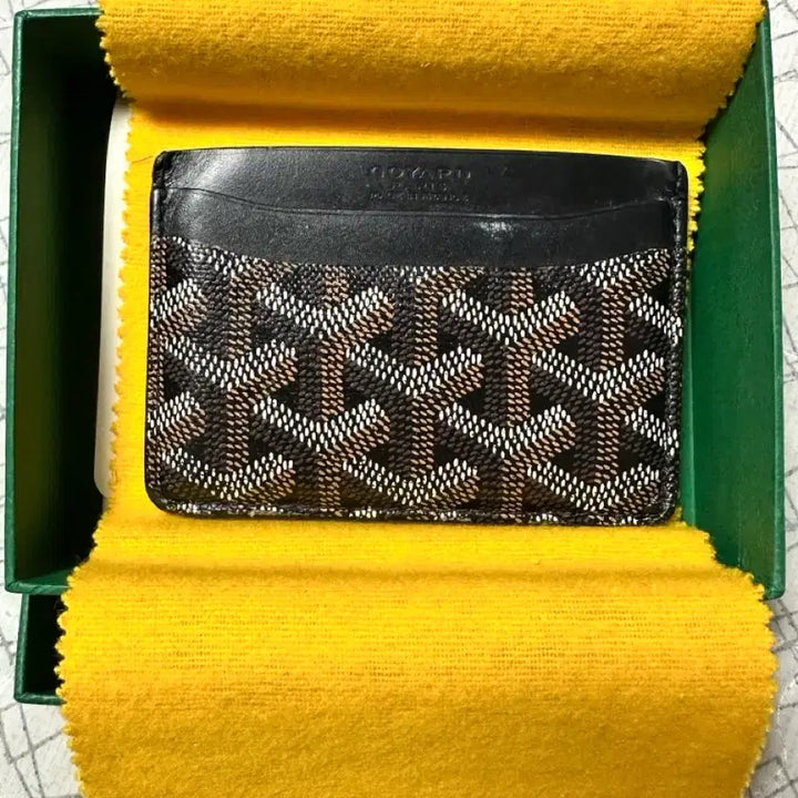 [SOLD OUT] 고야드 생쉴피스 카드지갑 블랙