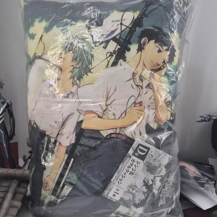 [BUNJANG] Evangelion Shinji &amp; Kaworu "Kaoshin" Cushion (Sealed) / [미개봉]에반게리온 신지 나기사카오루 이카리신지 카오신쿠션
