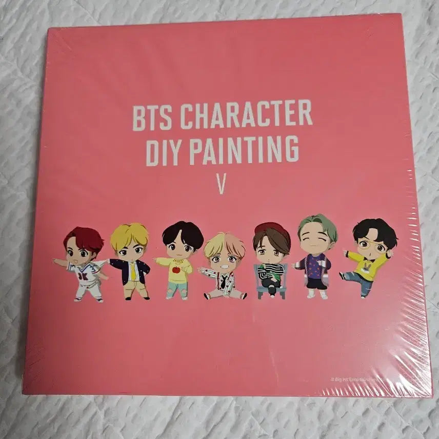 [BUNJANG] BTS Character DIY Painting V (Sealed) / BTS 캐릭터 DIY 페인팅 V (미개봉)