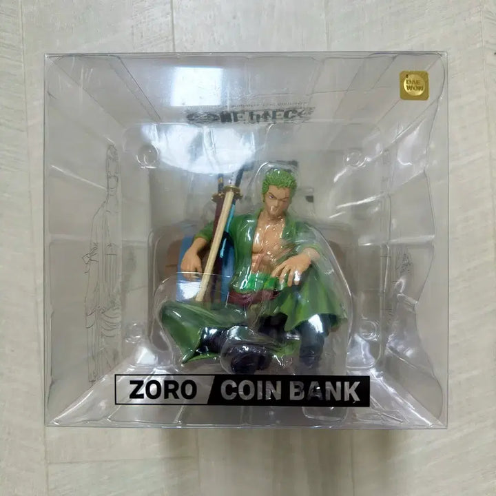 [BUNJANG] One Piece Zoro Coin Bank Figure / 원피스 조로 저금통 피규어 팔아요 !