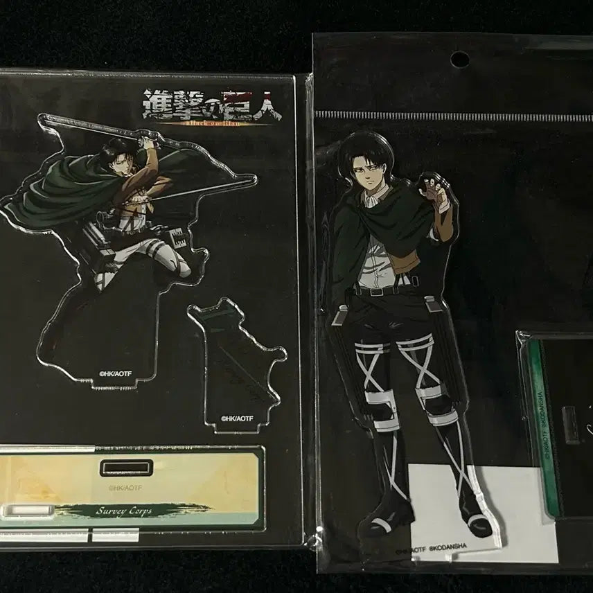 [BUNJANG] Levi Ackerman Acrylic Stand Attack on Titan Survey Corps Diorama / 리바이 아커만 아크릴 스탠드 진격의 거인 진격거 조사병단 디오라마