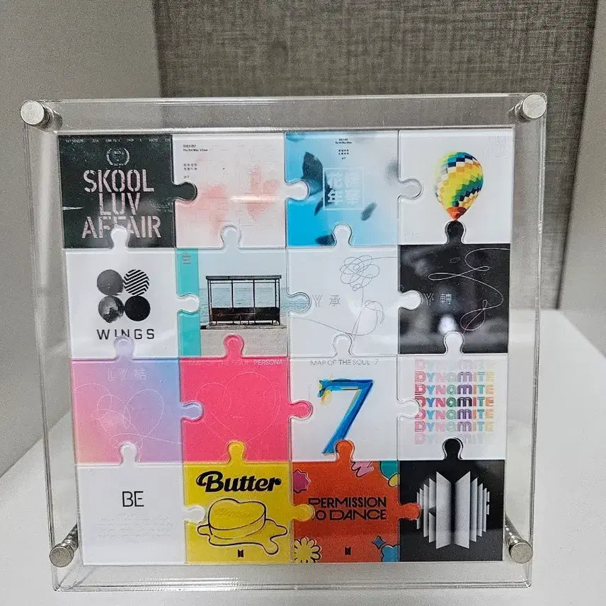 [BUNJANG] BTS Album Puzzle Acrylic Frame / 방탄소년단 앨범 퍼즐 아크릴 액자