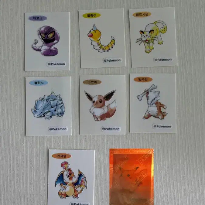 [BUNJANG] Pokemon 30th Anniversary Artwork Stickers / 포켓몬스터 30주년 아트워크 띠부씰