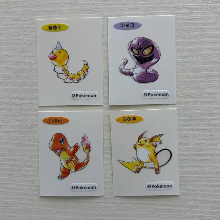 [BUNJANG] Pokemon 30th Anniversary Artwork Stickers / 포켓몬스터 30주년 아트워크 띠부씰