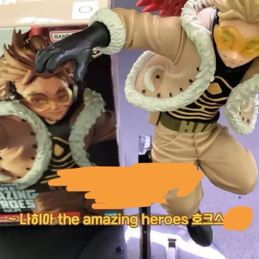 [BUNJANG] My Hero Academia Hawks The Amazing Heroes Figure / 나의 히어로 아카데미아 호크스 더어메이징히어로즈 피규어