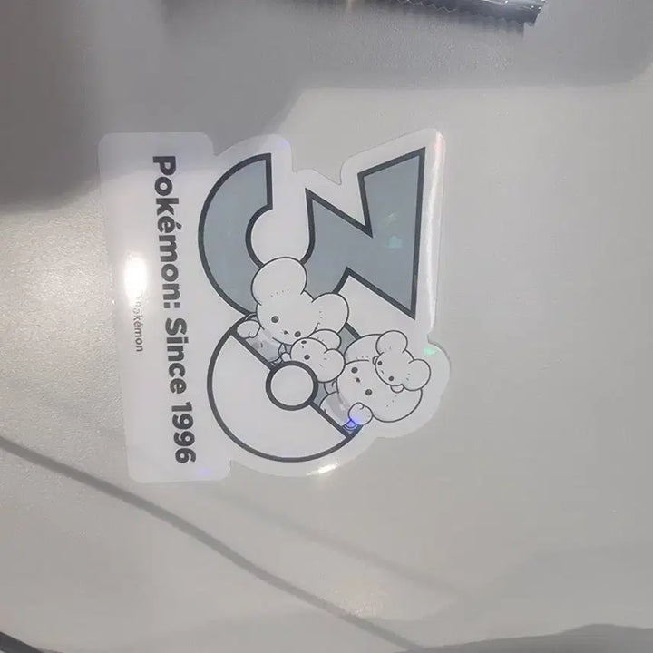 [BUNJANG] Pokemon 30th Anniversary Logo Sticker Set - Furret/Sentret / 포켓몬 30주년 로고스티커 두리쥐/파밀리쥐 세트 파라요