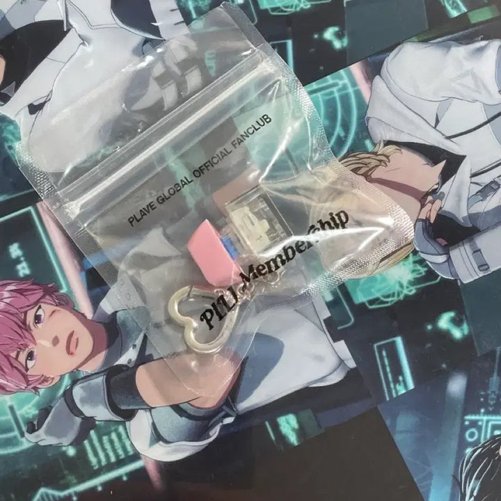 [BUNJANG] PLAVE Membership Season 2 Keycap Keyring / 플레이브 키캡 키링 미사용