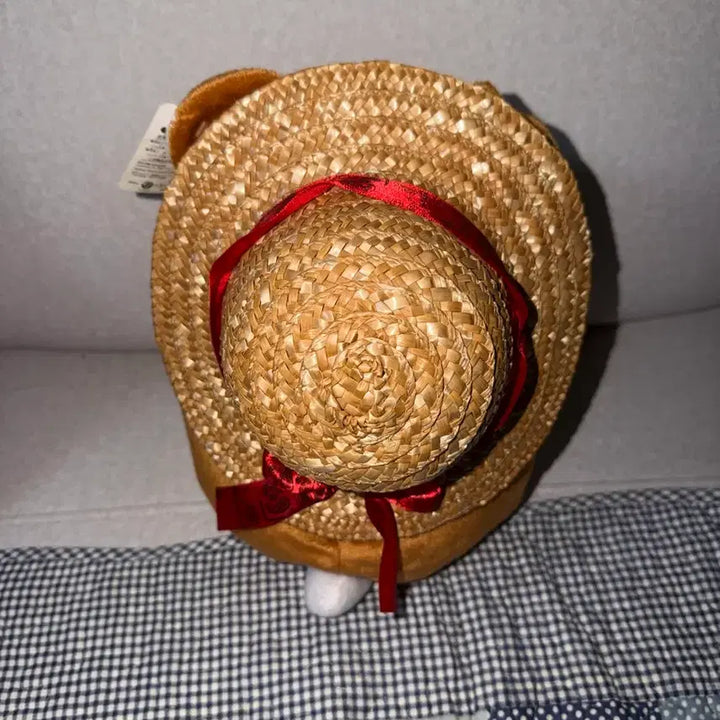 [BUNJANG] Classic Hamster Club Plush Summer Hat Doll / 일본 고전 햄스터클럽 인형 부채 여름 모자