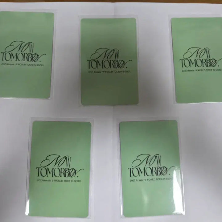 [BUNJANG] fromis_9 NOW TOMORROW Concert Day 3 Photocard Set / 프로미스나인 NOW TOMORROW 콘서트 3일차 포카 SET