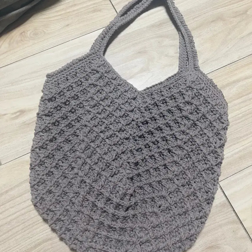 [BUNJANG] Handmade Waffle Shoulder Bag / (급처) 와플숄더백