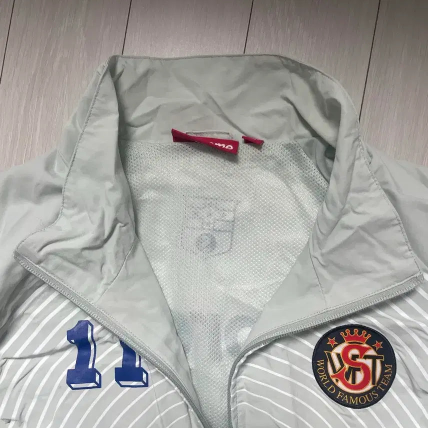 [BUNJANG] Supreme S Logo Track Jacket Light Mint / 슈프림 S 로고 트랙 자켓 라이트 민트 - 24FW