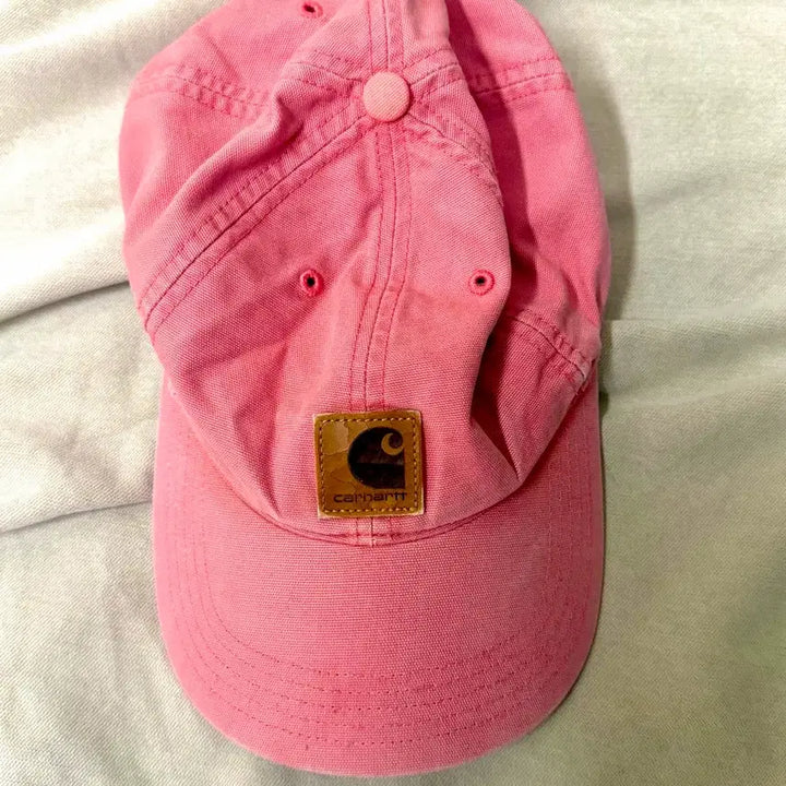 [BUNJANG] Carhartt Authentic Pink Ball Cap Hat / 칼하트 정품 볼캡 핑크 모자입니다 :)