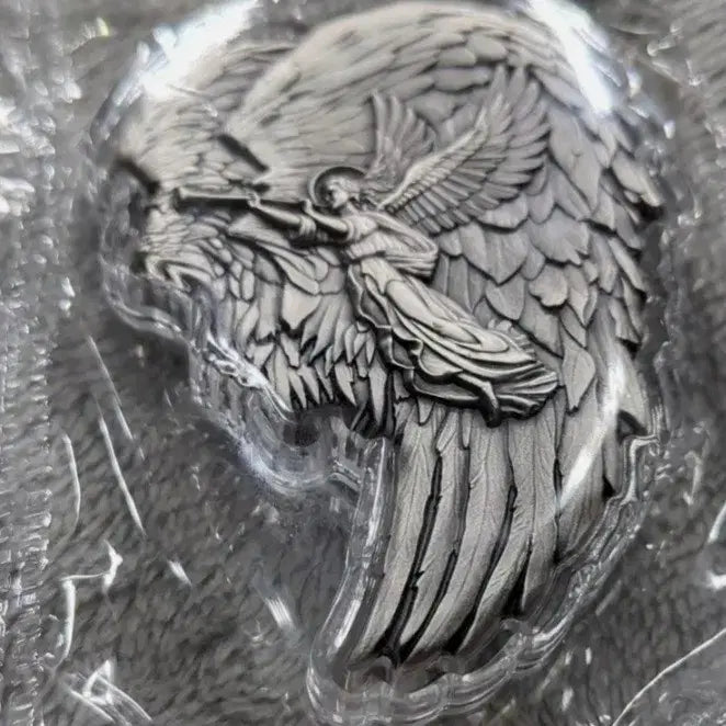 [BUNJANG] 2025 Archangel Gabriel 2 oz Stackable Capsule Komsco Silver Coin / 2025 대천사 가브리엘 2온스 스태커블 캡슐 포함 Komsco 실버