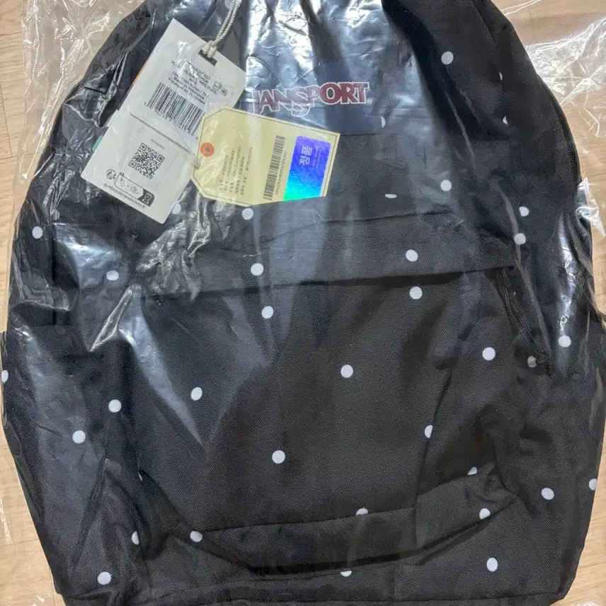 [BUNJANG] JanSport SuperBreak Polka Dot Backpack Black / 잔스포츠 슈퍼브레이크 폴카닷 백팩 블랙