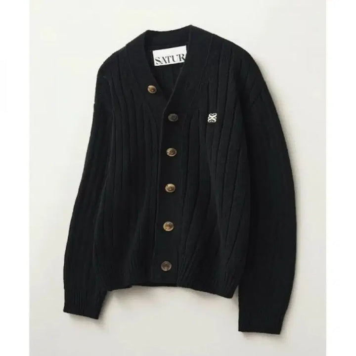 [BUNJANG] Sette Paro Oversized Bouclé Cardigan Black L / 세터 파로 오버사이즈 부클 가디건 블랙 L사이즈팔아요